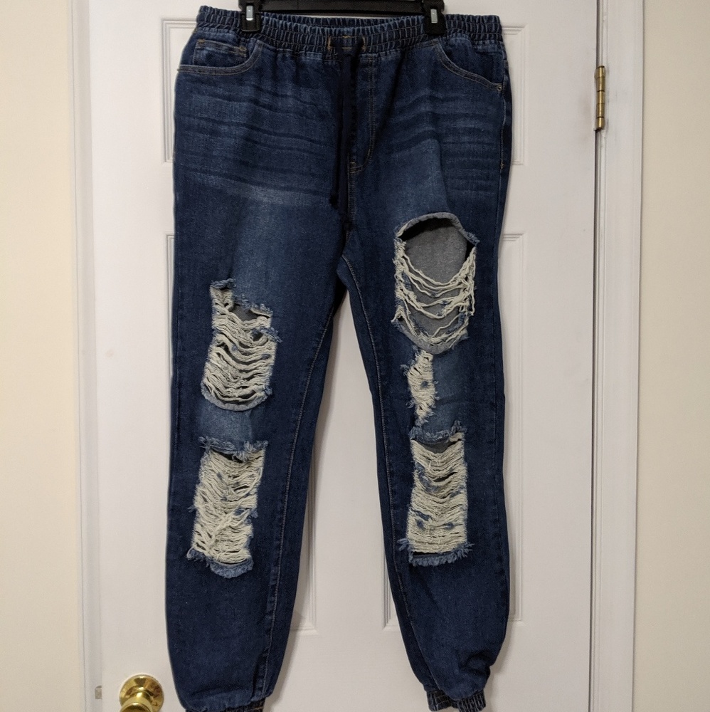 Boyfriend cut forever 21 jeans PLUS